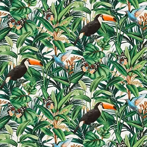 Erismann Paradisio 2 Floral Non-Woven Vinyl Wallpaper, Multicolour, Roll – 1