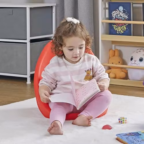 Liberty House Toys Kids Floor Rocking Chair in Red – 3