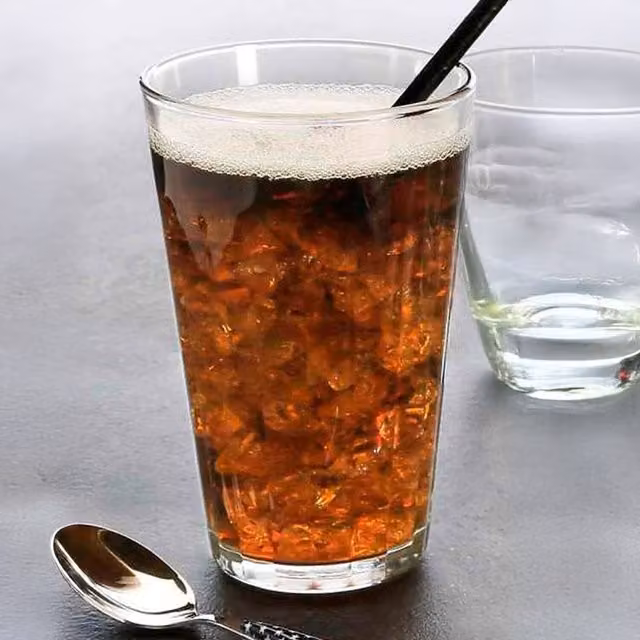 Duralex Prisme Geometric Glass Tumbler, Transparent, 0.33 l
