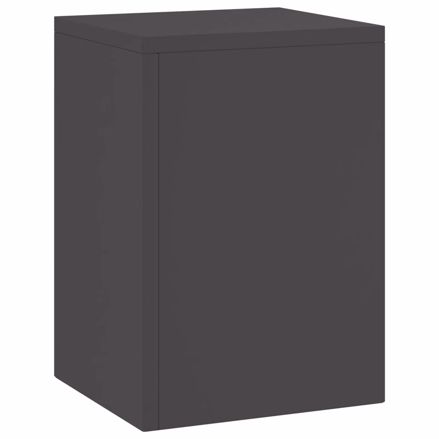 Berkfield Home Outdoor Pillar Plant Stand Set of 2, Black Steel, W/D/H: 24 x 24 x 35 cm – 4
