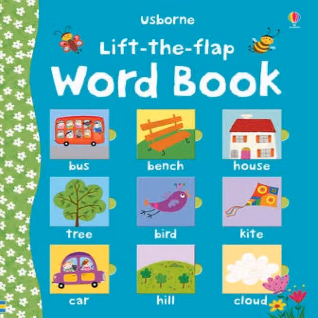 Felicity Brooks Lift-the-Flap Word Book Multicolour Board Book