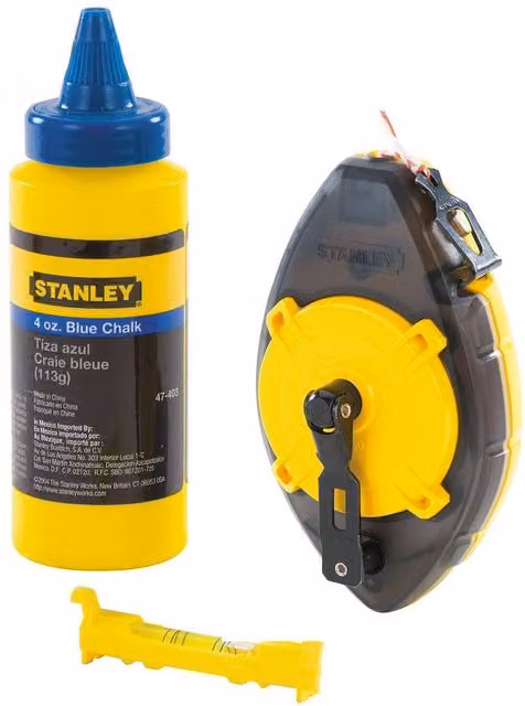 Stanley Stainless Steel Spirit Level in Yellow and Blue – 1