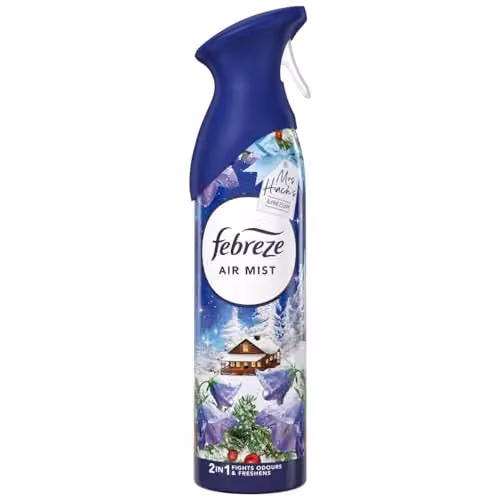 Febreze Mrs Hinch Air Mist Alpine Escape, 185ml, Pack of 3 – 3