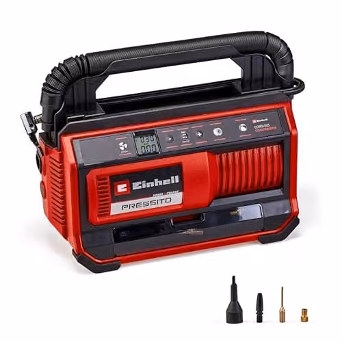 Einhell Cordless Air Compressor 18V PXC Red