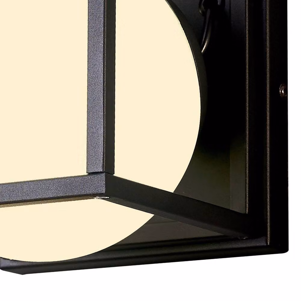 Netlighting Desigual Medium Wall Lamp, Matt Black, 1 x E27 Light – 3