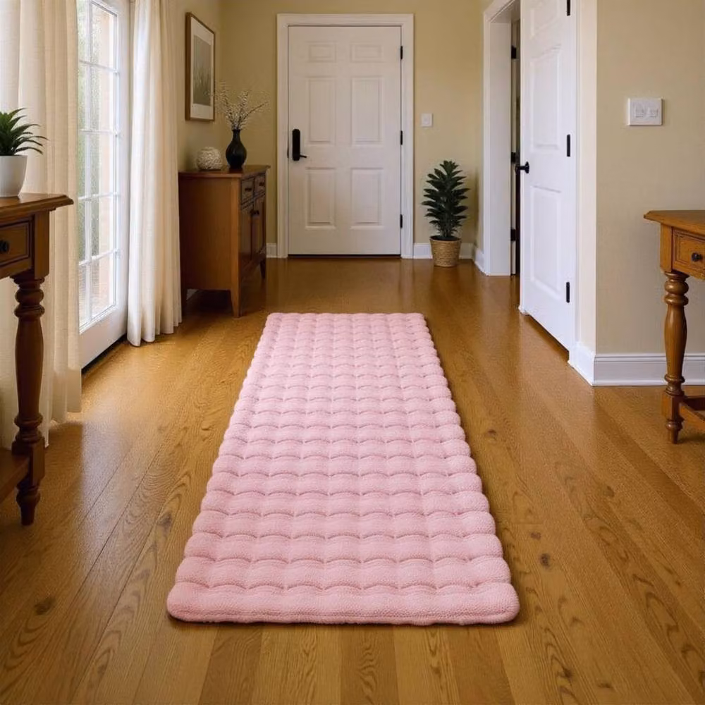 Desire Rugs Orbie Washable Modern Rectangular Area Rug in Pink, W: 120 cm, L: 160 cm – 2
