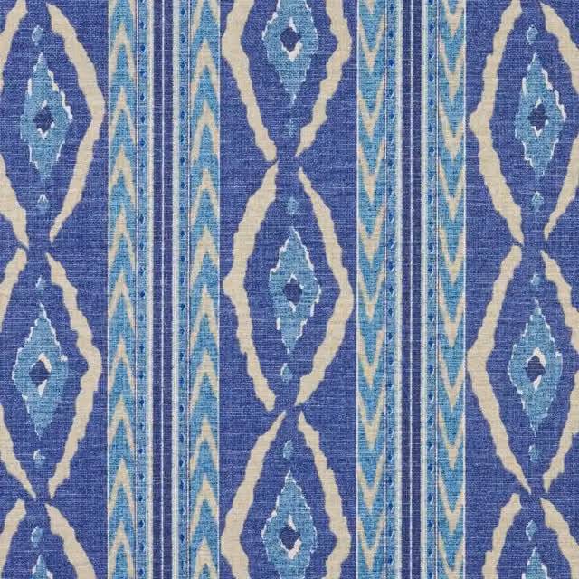 iLiv Santana Fabric Batik in Blue