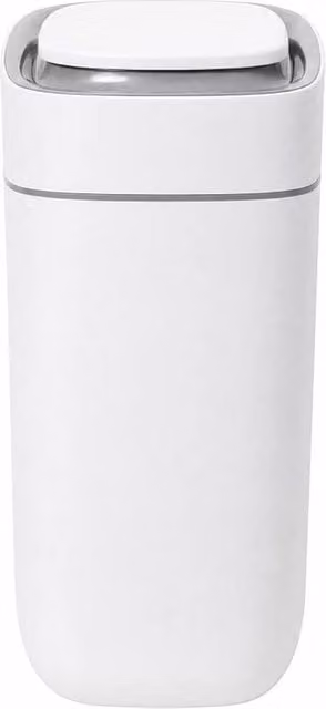 Toque Smart Slim Sensor Rubbish Bin with Silent Lid, White – 1