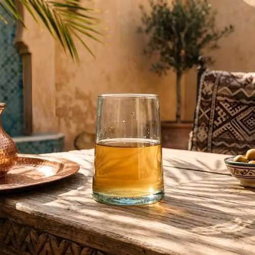 Nicola Spring Merzouga 18 Piece Transparent Glass Tumbler Set – 4