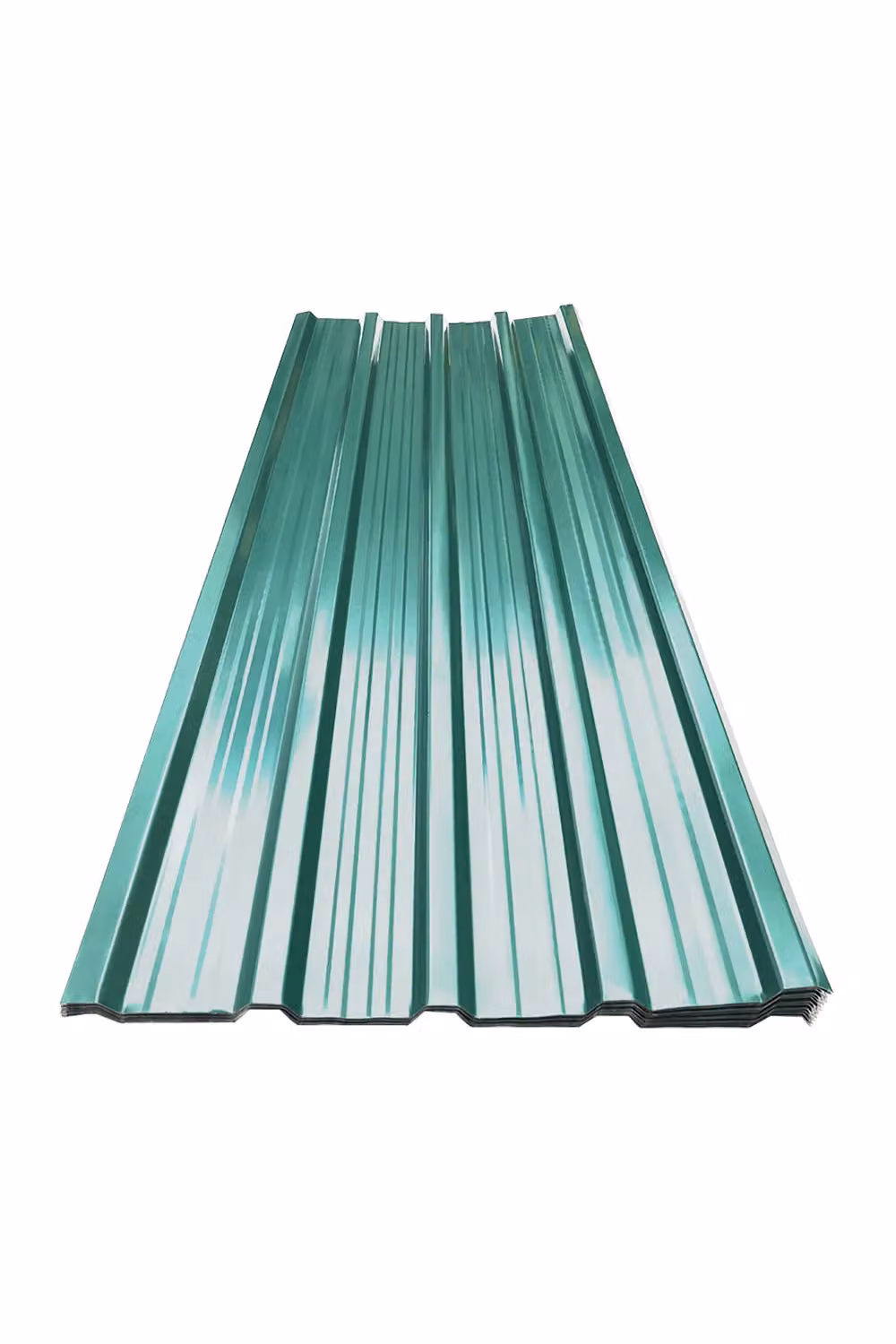 Living and Home 12-Piece Dark Green Steel Corrugated Roof Sheets – 2