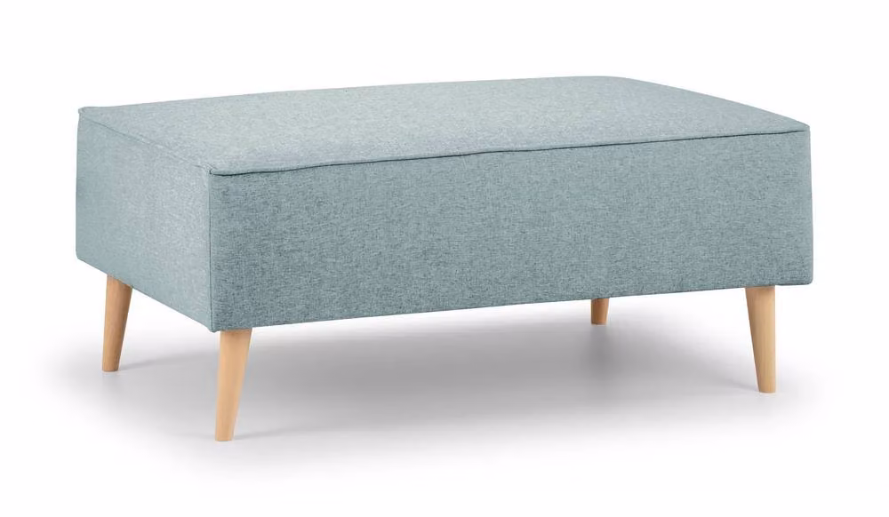 The Great Sofa Company Ailis Footstool Faro Aqua – 2