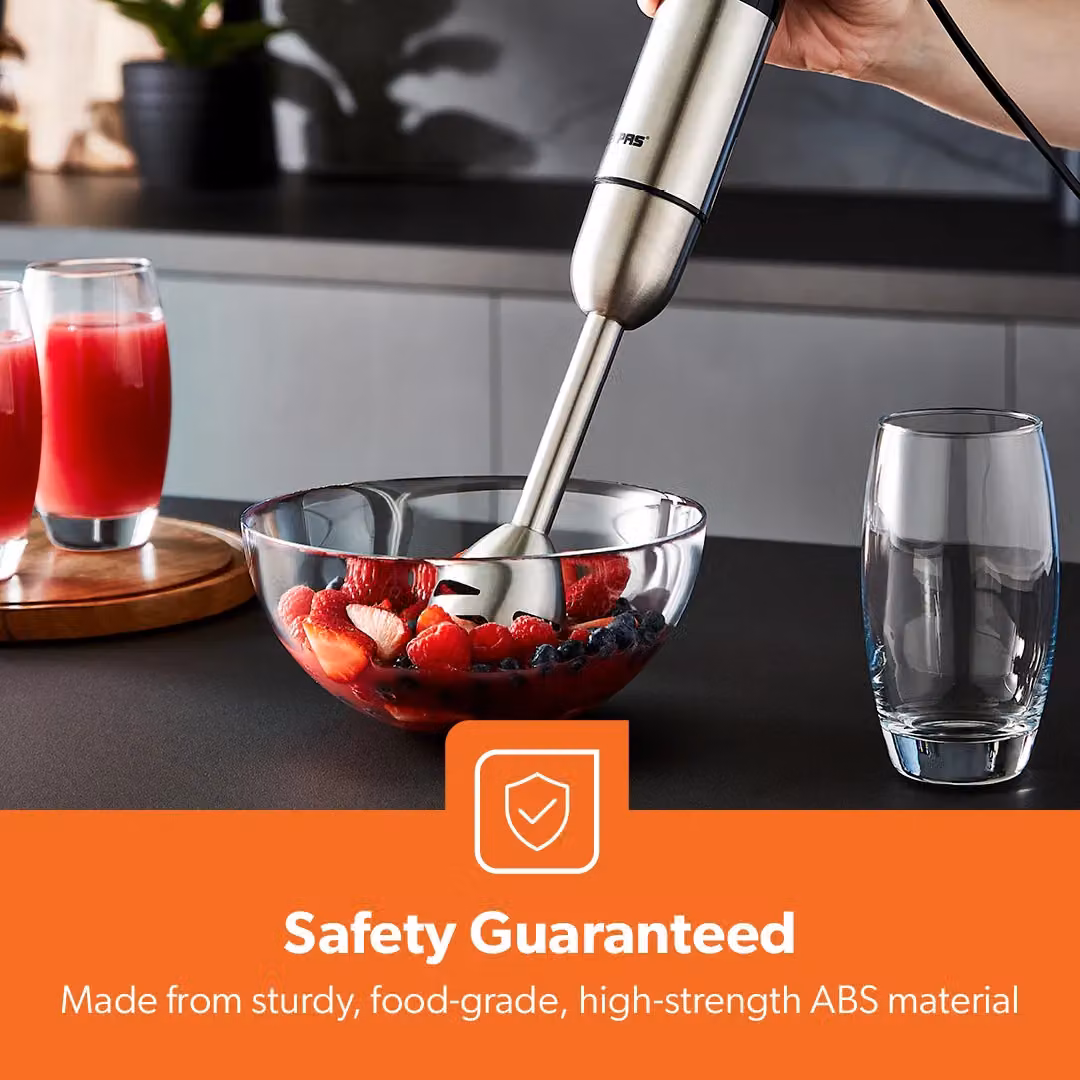 Geepas 800W Hand Blender Stick in Silver – 5