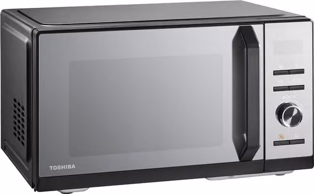 Livingandhome 26 Litre Freestanding Small Combination Microwave Oven with Grill and App Control, Black