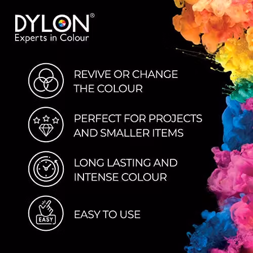 Dylon Hand Fabric Dye in Tulip Red, 50 g – 4