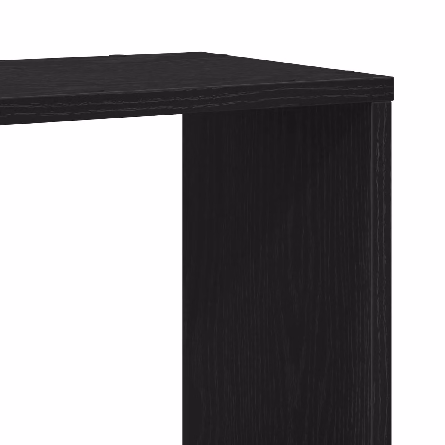 Berkfield Home Modern White and Black TV Stand Made from Engineered Wood, W/D/H: 80 x 24 x 32 cm – 5