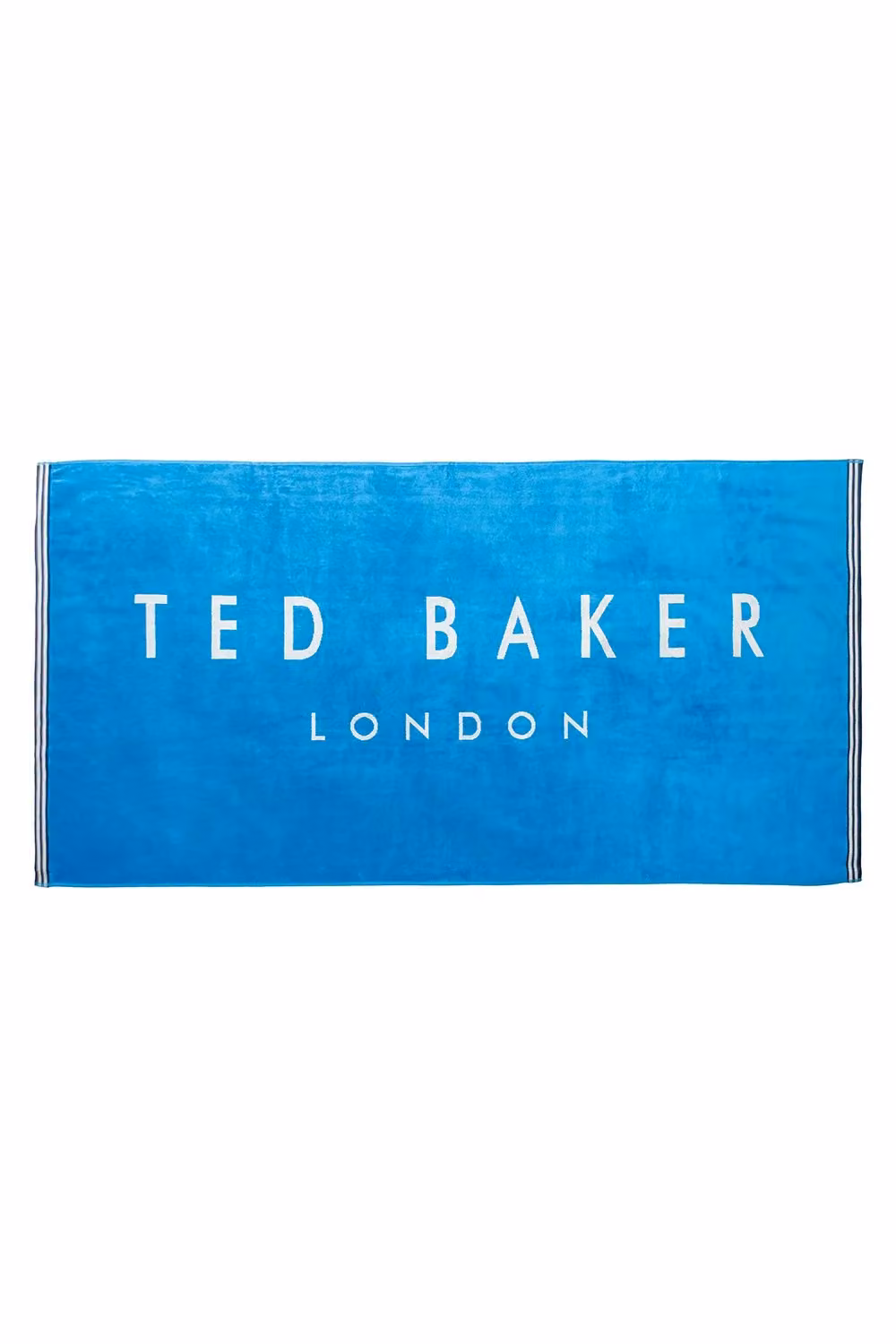Ted Baker Fluffy Cotton Graphic Beach Towel in Blue – 2