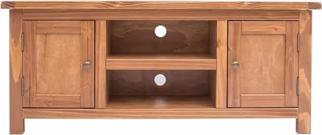 Cabinet Bits Padua Lacquered 2 Door TV Cabinet in Brown