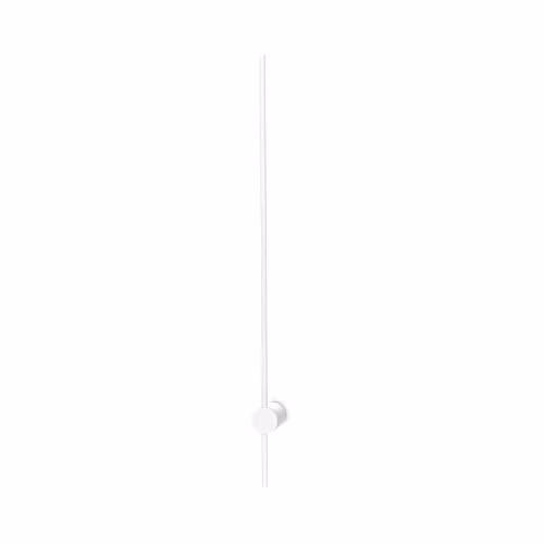 Ideal Lux Essence Tall Integrated LED Wall Lamp, White, Height: 124 cm, 3000K Warm White