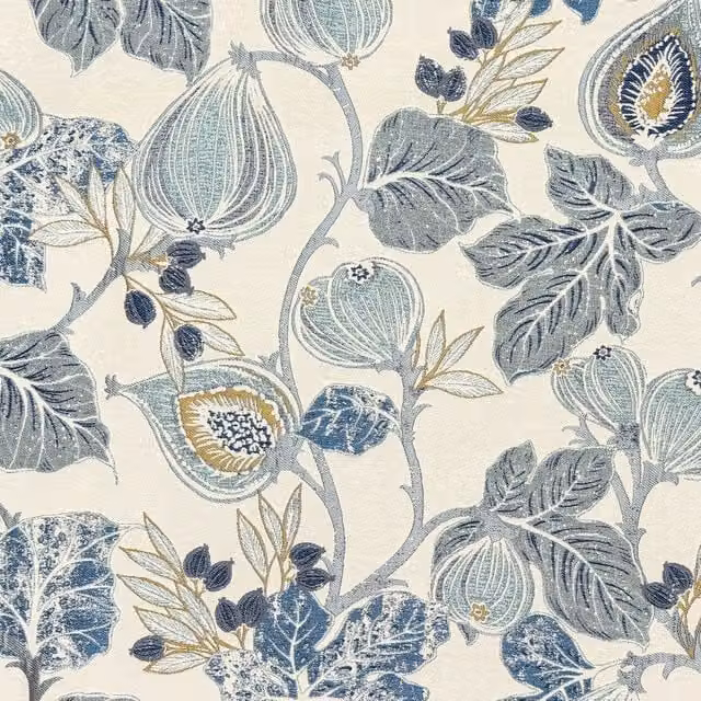 Terrys Chianti Fabric in Blue