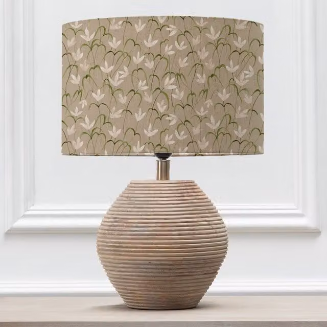Voyage Maison Cerys Table Lamp with Fresia Eva Lampshade in Beige and Sand