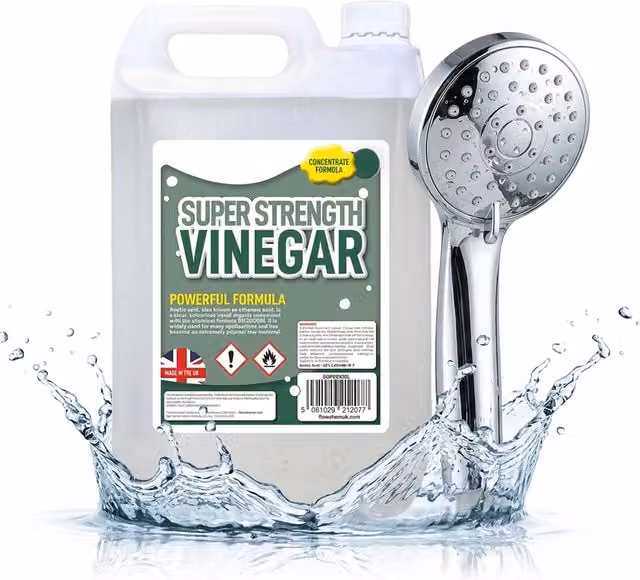 Storm Trading Group Super Strength Vinegar 20% for Sanitising, Cleaning and Descaling, Clear, 4 x 5 l