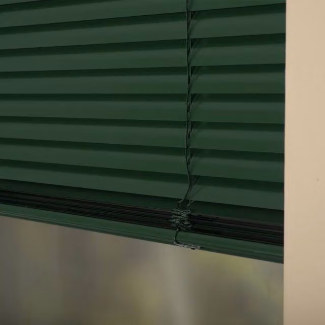Premier Made To Measure 25mm Aluminium Venetian Blind in Hunter Green
