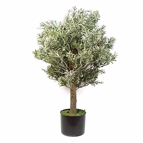 Green Leaf Artificial Tabletop Tree, Height: 70 cm – 1