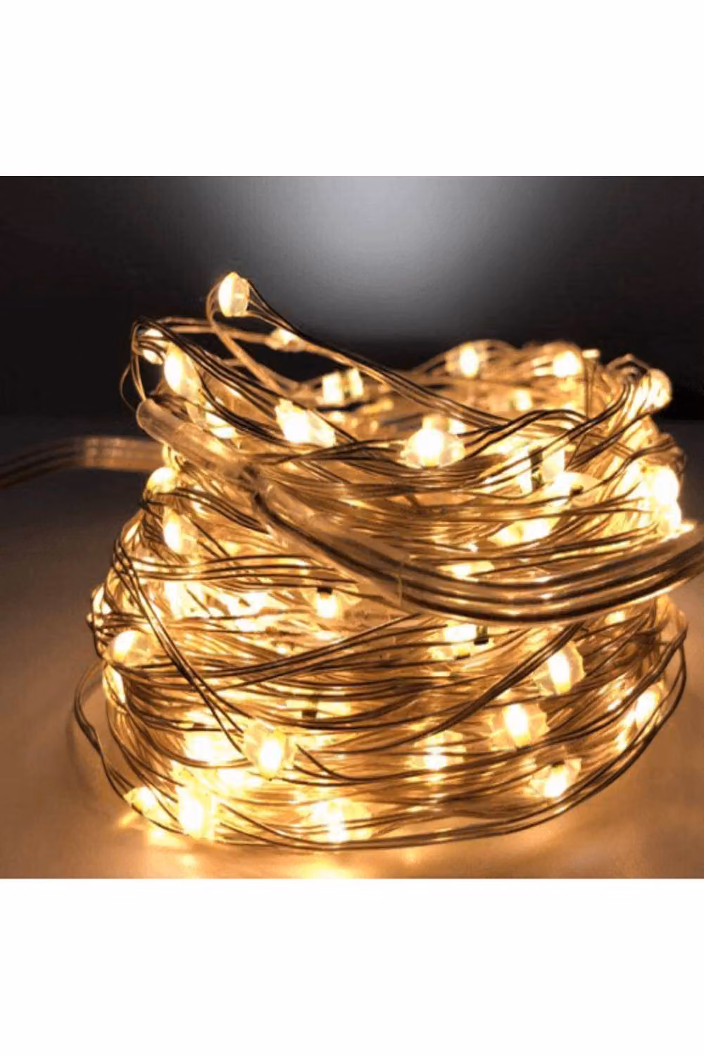 KDMD Warm White LED Outdoor String Lights with Remote Control, 60 Bulbs – 2