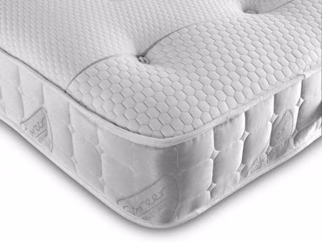 Sareer Matrah Hybrid Memory Coil Mattress in a Box, White, W/D/H: 140 x 200 cm