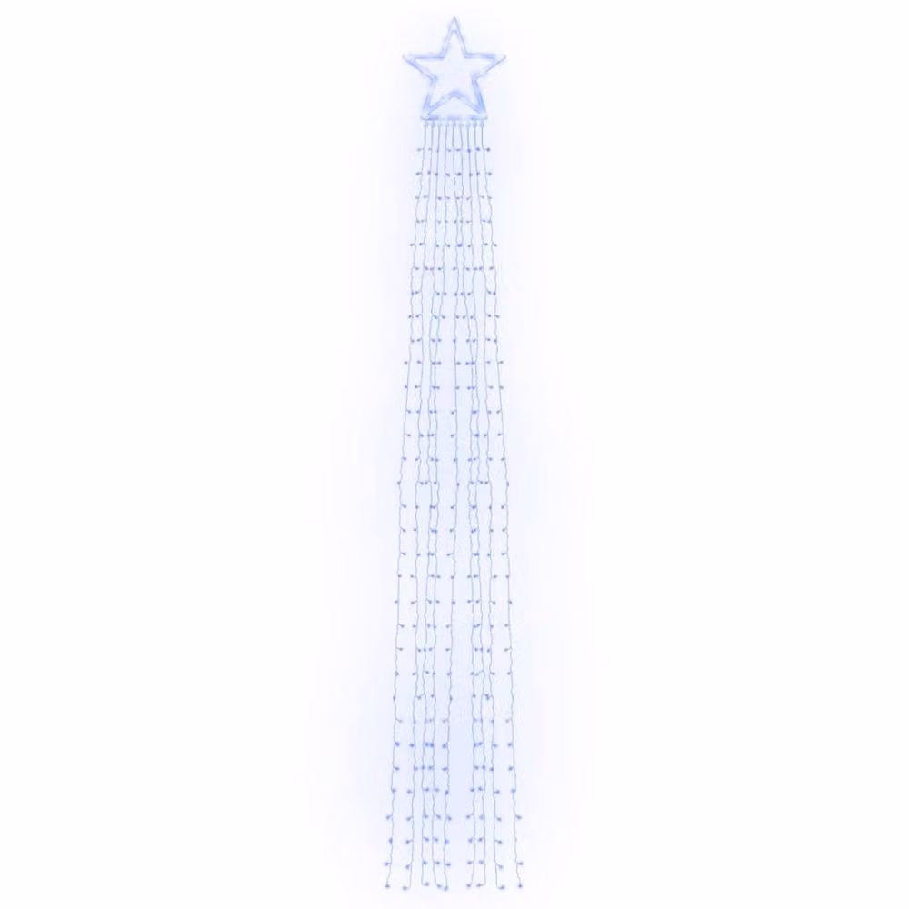 Berkfield Home Blue LED Christmas Tree Lights with 320 LEDs – 4