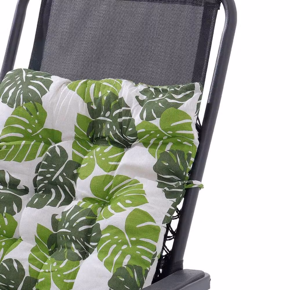 Kelvenix Tropical Banana Leaves Garden Bench Cushion in Green, W/D/H: 190 x 100 x 8 cm – 5