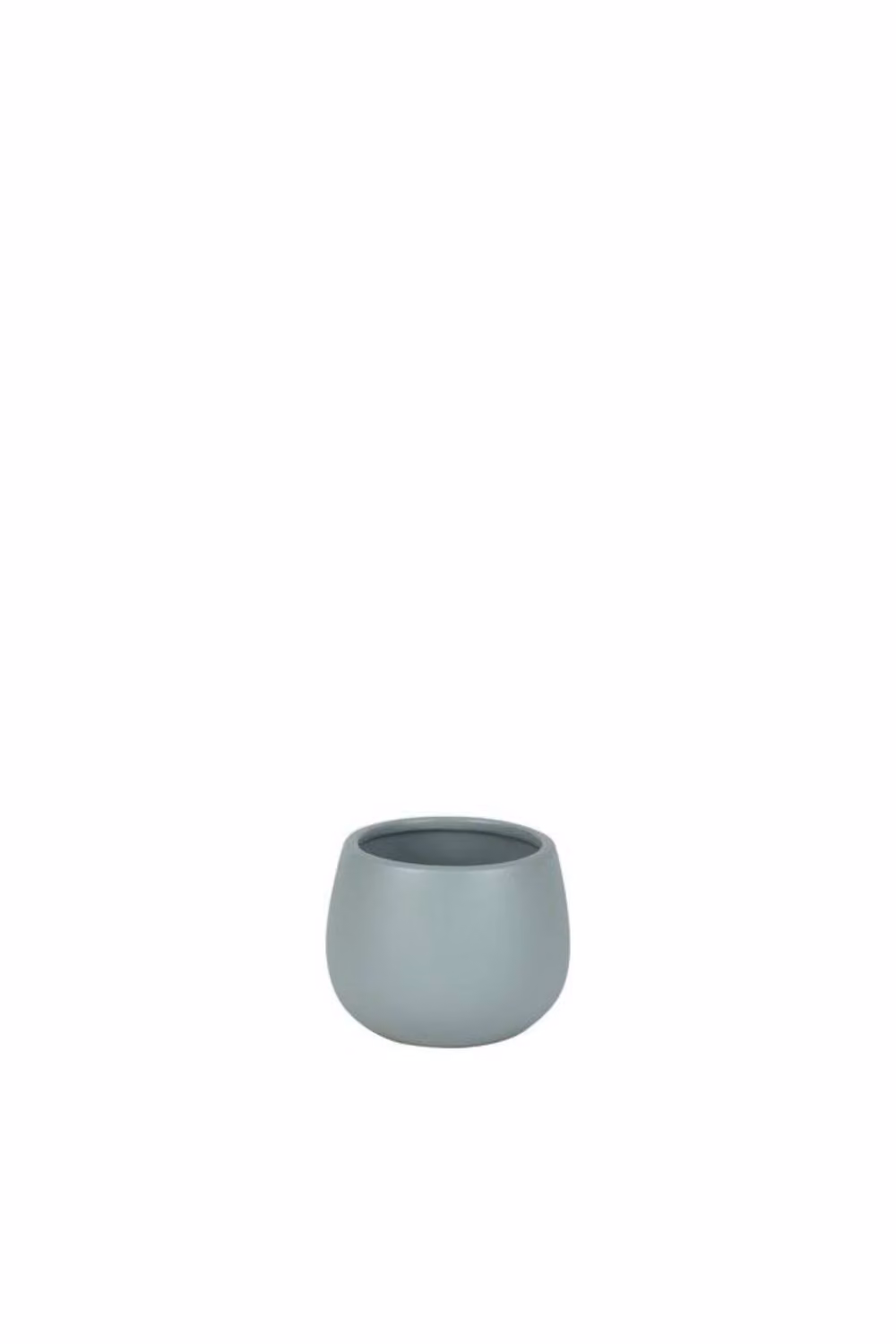 KDMD Matt Grey Hortus Ceramic Terracotta Pots, 4 Pack, W/D/H: 8.5 x 8.5 x 8 cm – 2