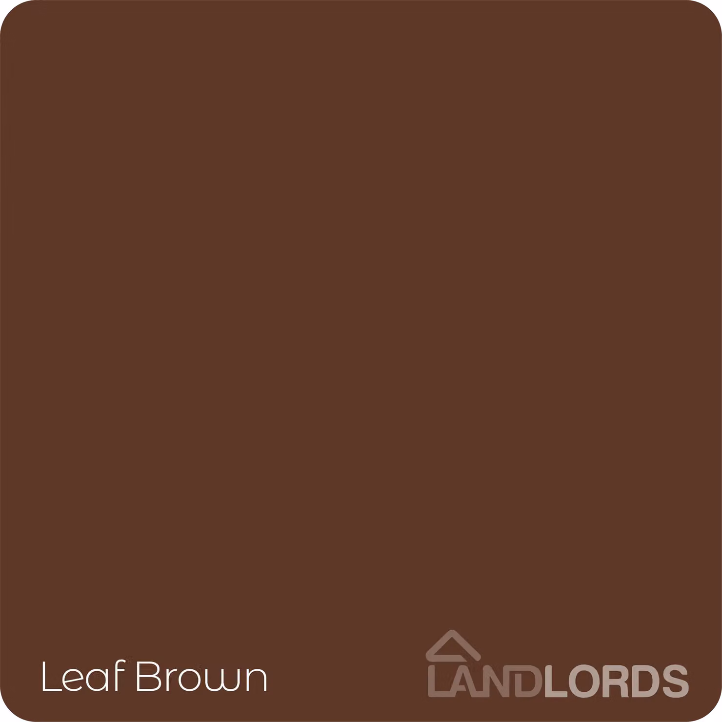 Landlords Paint Garden and Wood Paint in Leaf Brown, 5L – 3