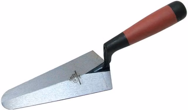 Marshalltown M48d Gauging Trowel with Durasoft Handle, 7in, Silver and Multicolour