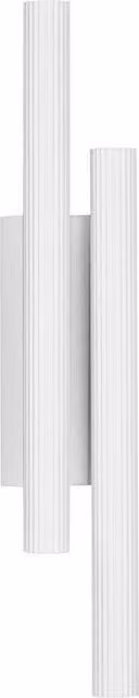 Nova Luce Paron Up & Down LED Wall Lamp, White Aluminium, 15W, 715lm, 3000K