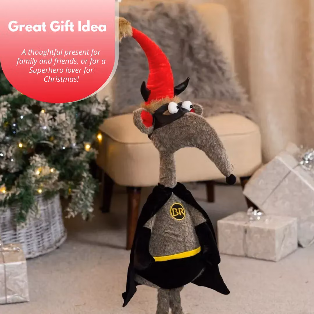 Marco Paul Multicolour Christmas Bat Rat, Height: 108 cm – 5
