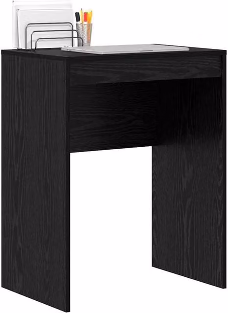 Berkfield Home Modern Writing Desk in Black Oak, W/D/H: 60 x 40 x 76 cm – 1