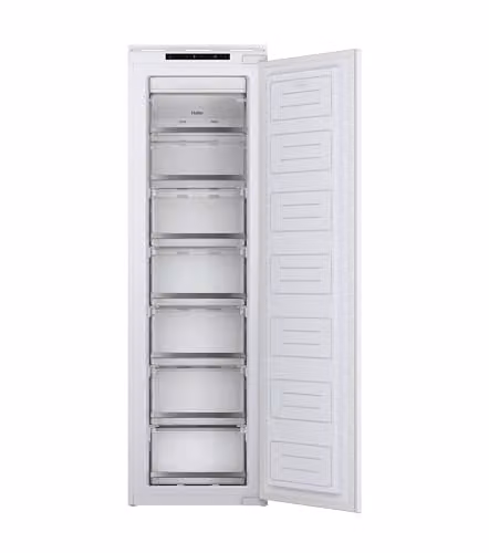 Haier UP 55 Series 6 Fully Integrated Upright Frost Free Freezer, 200L, White, E Class – 1