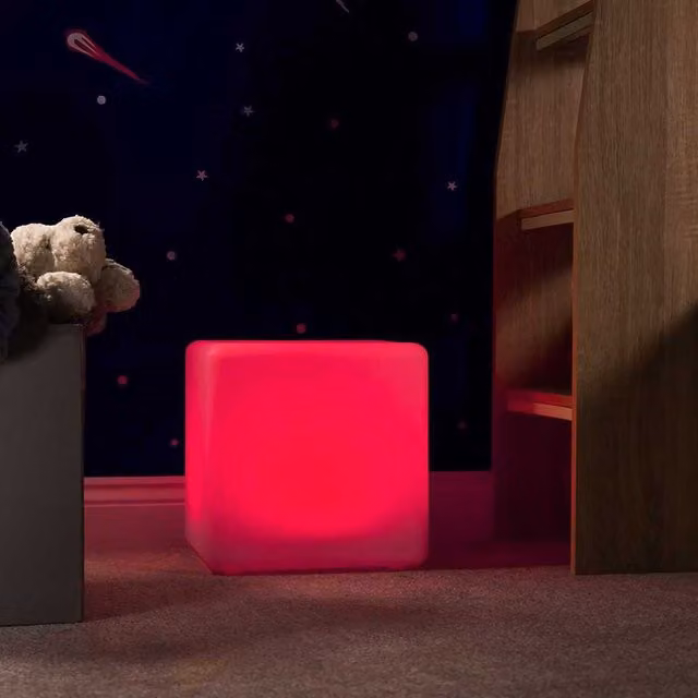 Solar Centre ShapeLights Cube Multicoloured RGBW Night Light