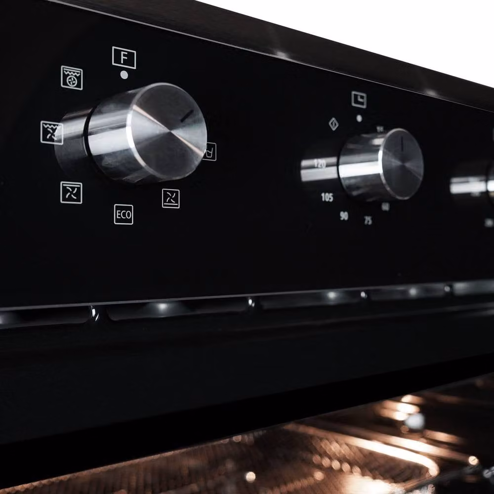 Montpellier MAFSO60SS Built In Single Electric AirFry Oven in Silver and Black – 4