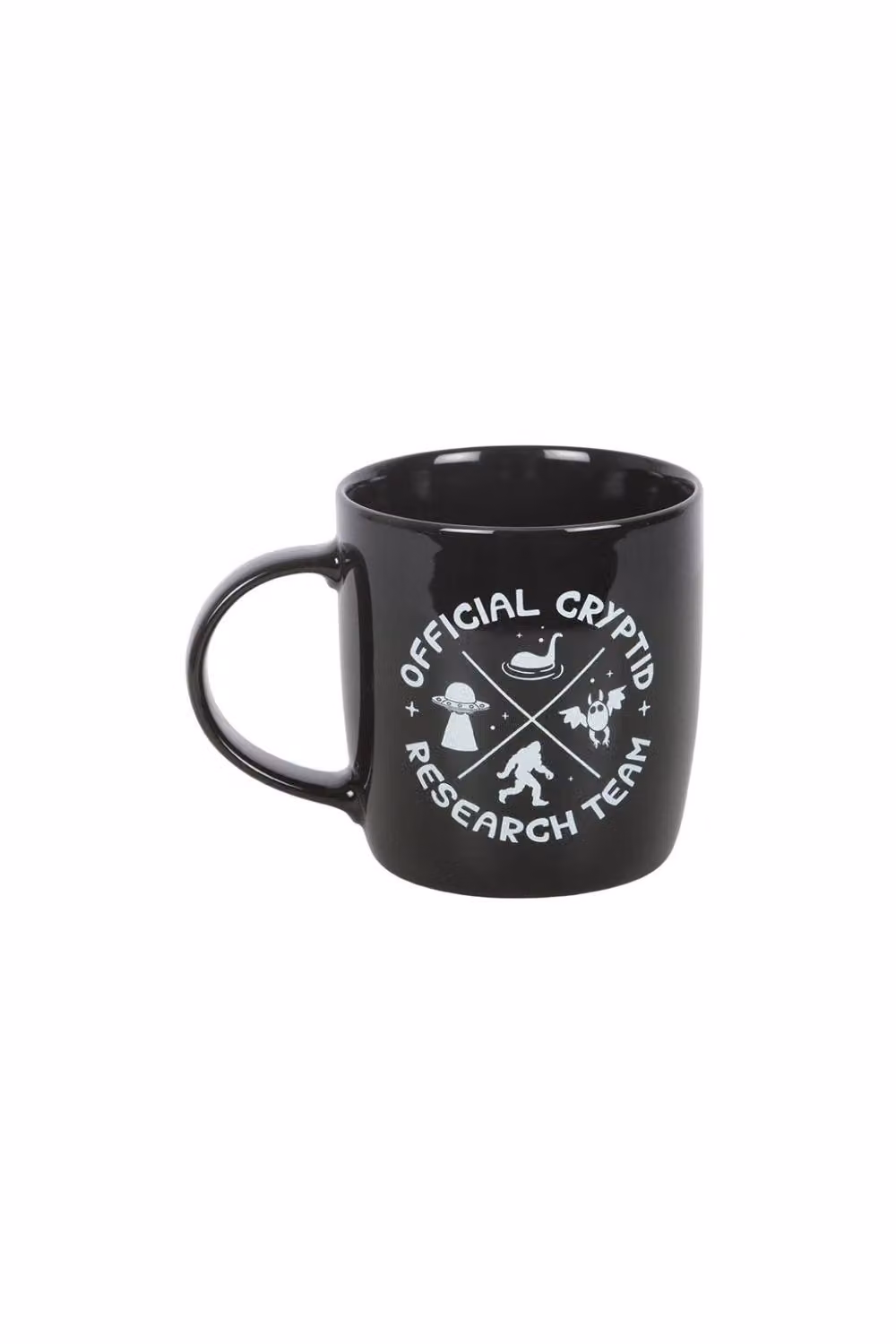 KDMD Cryptid Research Team Ceramic Mug, 350ml, Black – 2