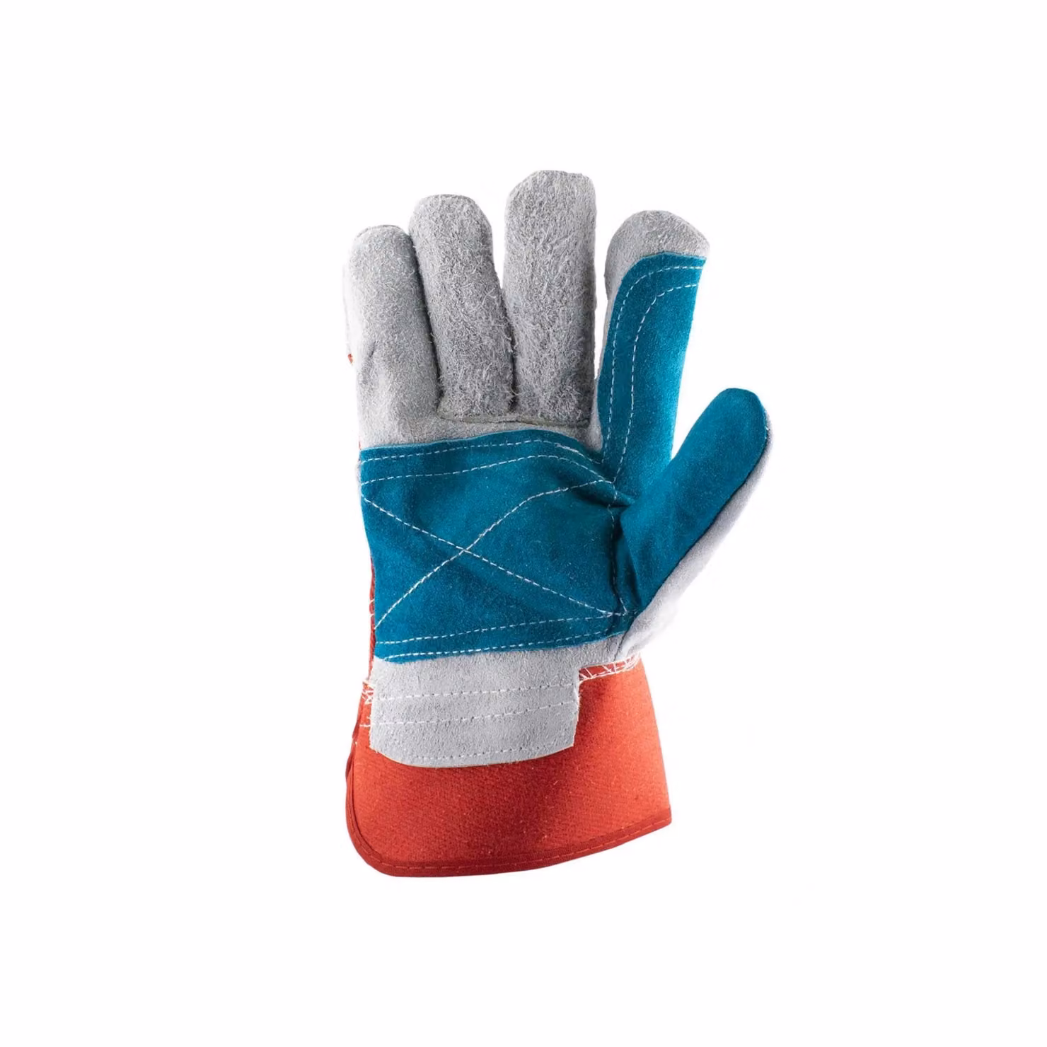 Scan Heavy-duty Leather Rigger Gloves, Large, Multicolour – 2