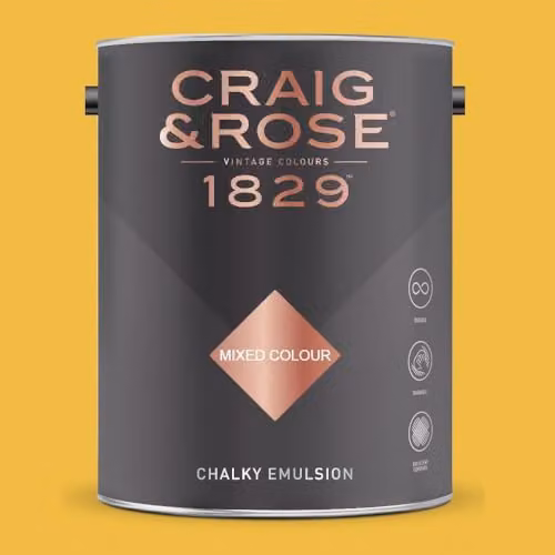 Craig & Rose 1829 Paint Stop Chalky Emulsion in Lamplighter, 5 l