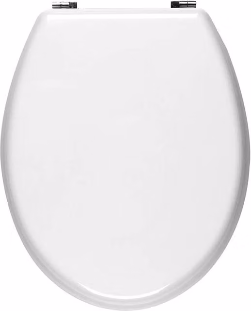 Nordara Durable MDF Toilet Seat with Lid in White