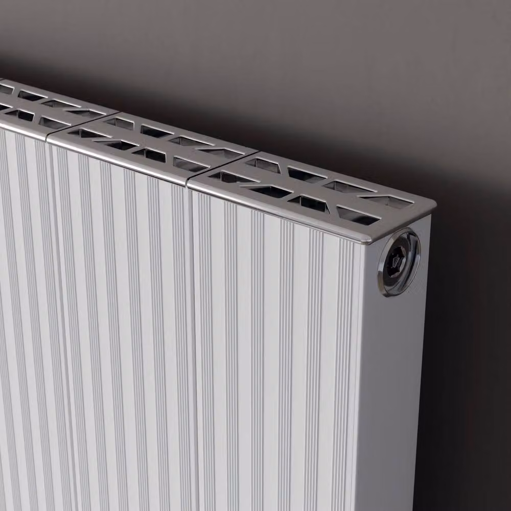 Bathroom Kingdom Ariel White Single Flat Panel Vertical Radiator H: 180 cm, W: 50 cm – 2