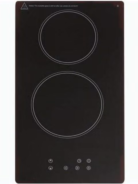 SIA CERH315BL Black 30cm Domino Electric Ceramic Hob