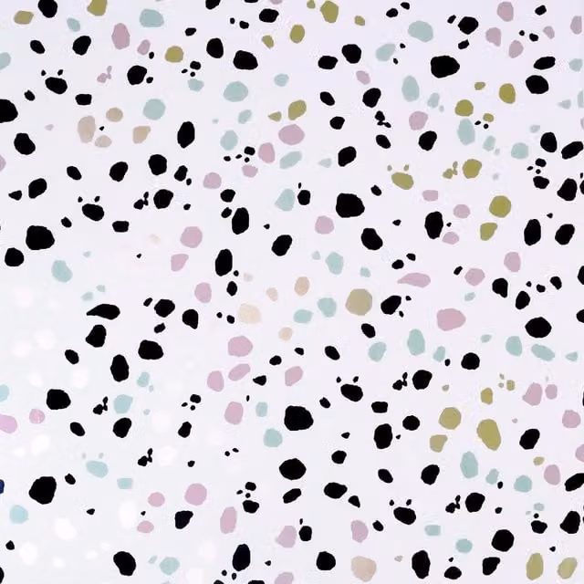 Arthouse Dalmatian Animal Print Wallpaper in Multicolour