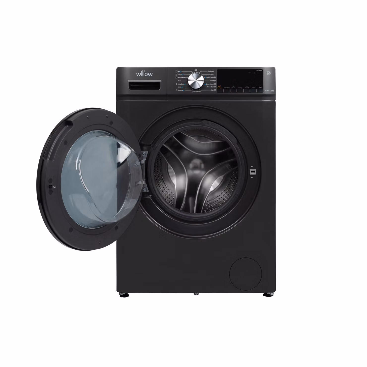 Willow WWDE8514GRY Front Loading Washer Dryer, 8kg Capacity, 1400 Spin, BLDC Inverter Motor, Grey – 6