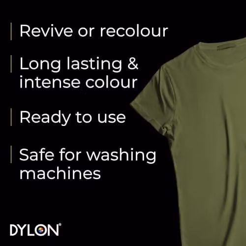 Dylon Fabric Dye Pods for Clothes and Soft Furnishings, Green, 350g – 2