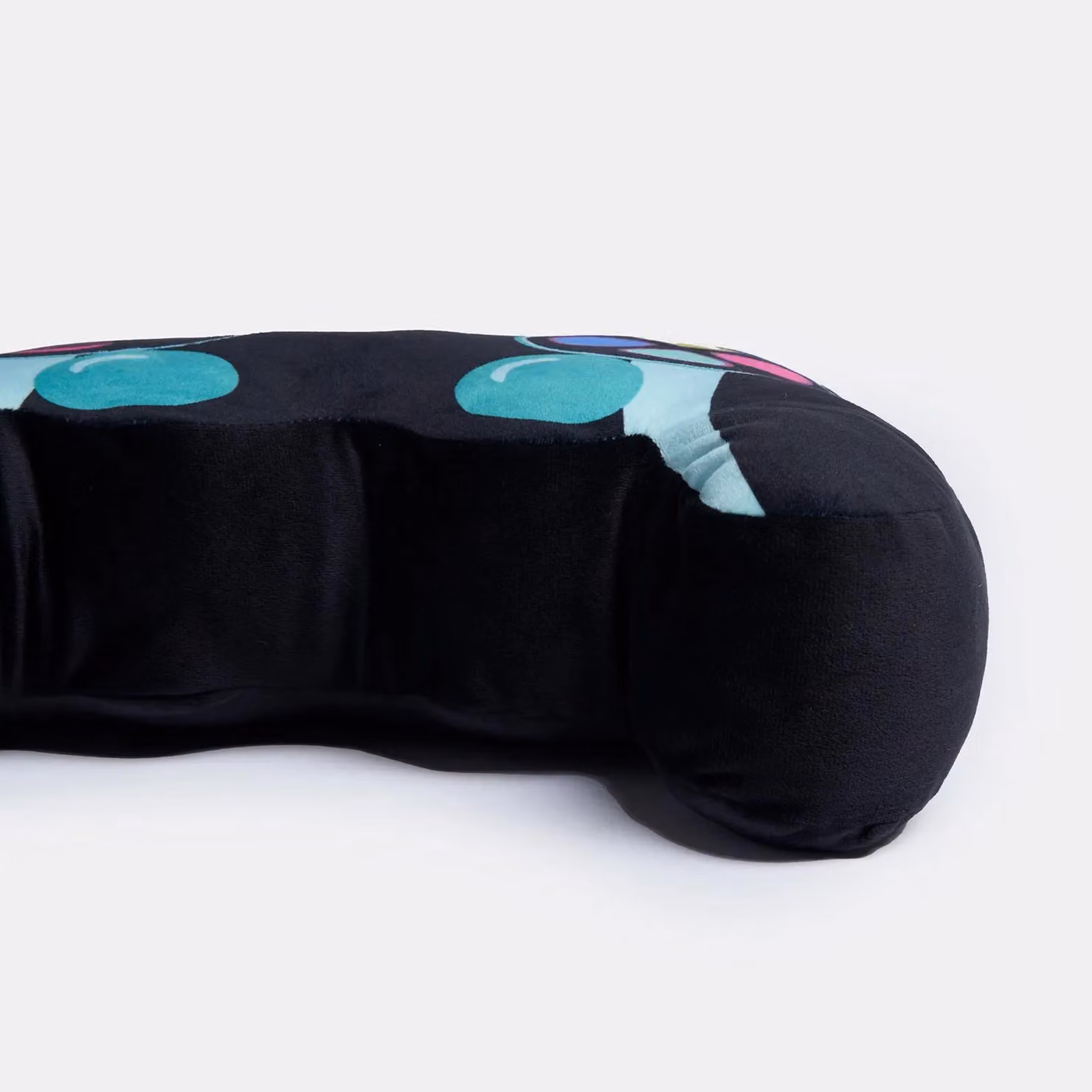 OHS Black Plush Gaming Controller Shaped Cushion, W: 30 cm x H: 23 cm – 8
